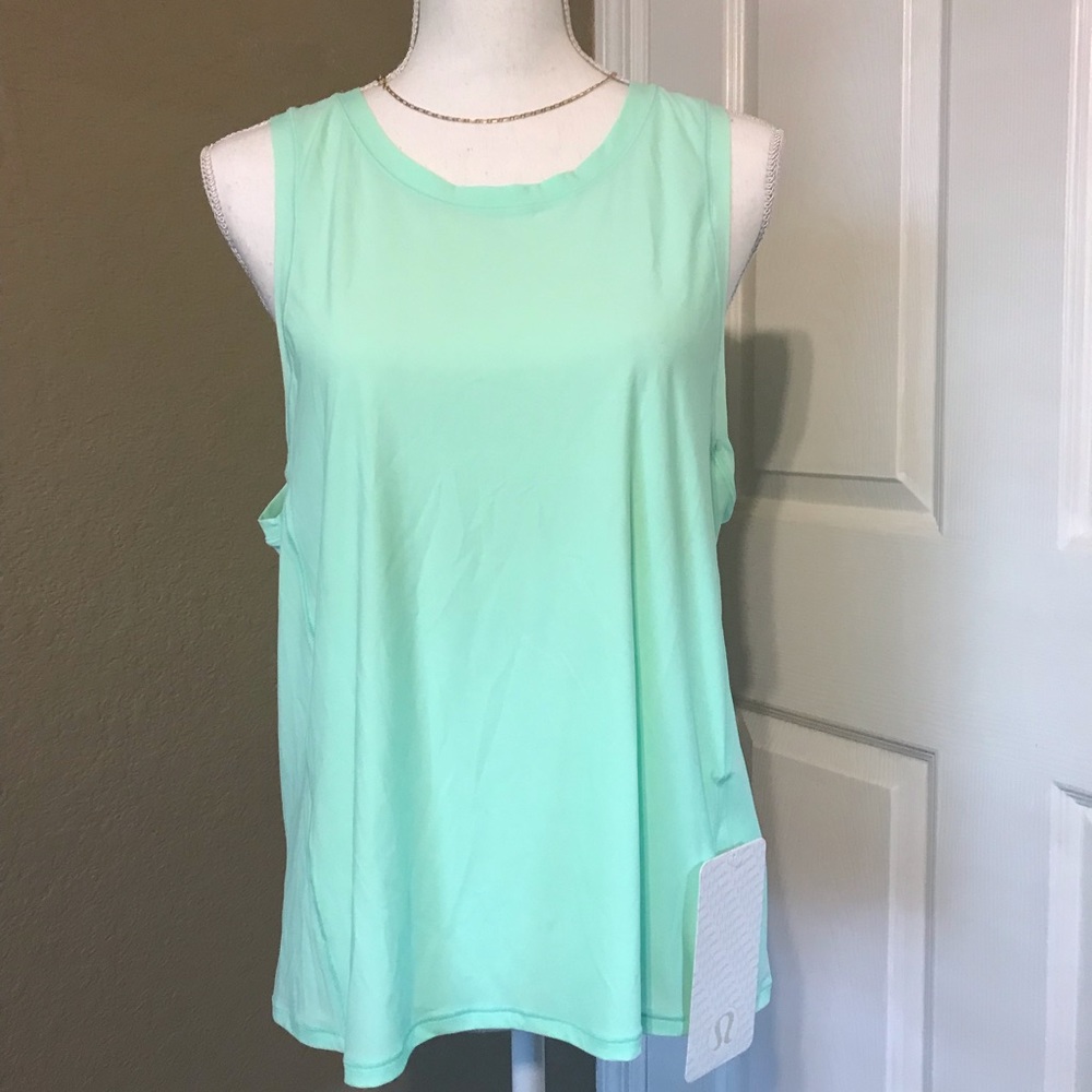 Lululemon Sole Training Tank. Size 10 Fresh Teal